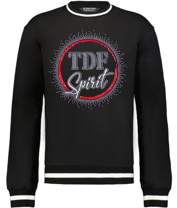 TDF Spirit Rhinestone Heritage Crewneck