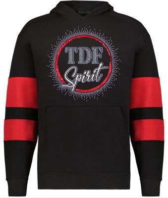 TDF Spirit Rhinestone Jackson Way Hoodie - Adult &amp; Youth