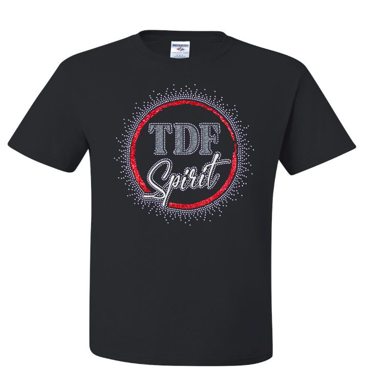 TDF Spirit Rhinestone Tshirt