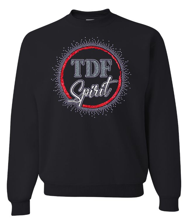 TDF Spirit Rhinestone Crewneck