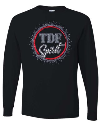 TDF Spirit Rhinestone Long Sleeve T-Shirt