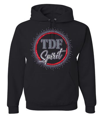 TDF Spirit Rhinestone Hoodie