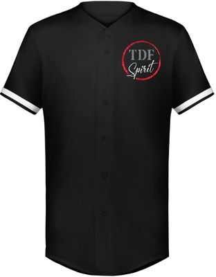 Unisex Rhinestone Baseball Jersey