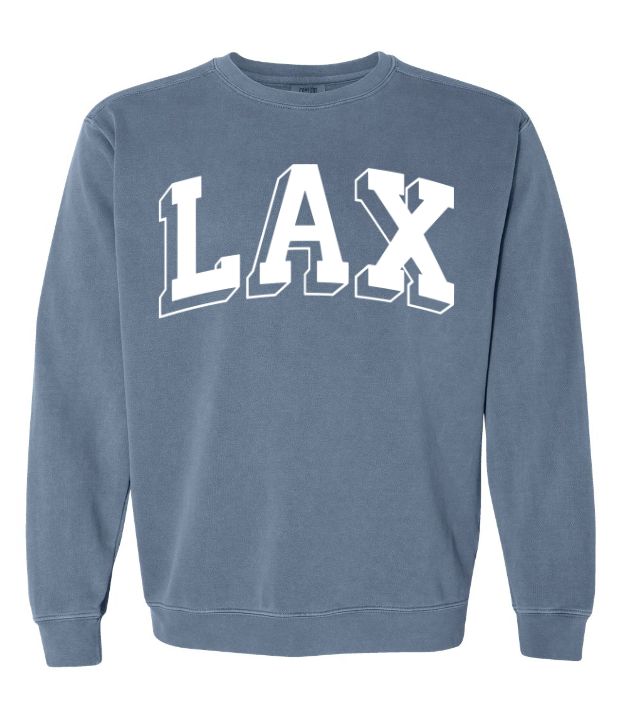 Lacrosse LAX - Vintage Washed Relaxed Sweatshirt