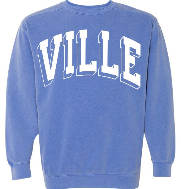VILLE - Vintage Washed Relaxed Sweatshirt