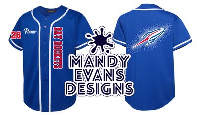Bay Rocket Cheer Jersey
