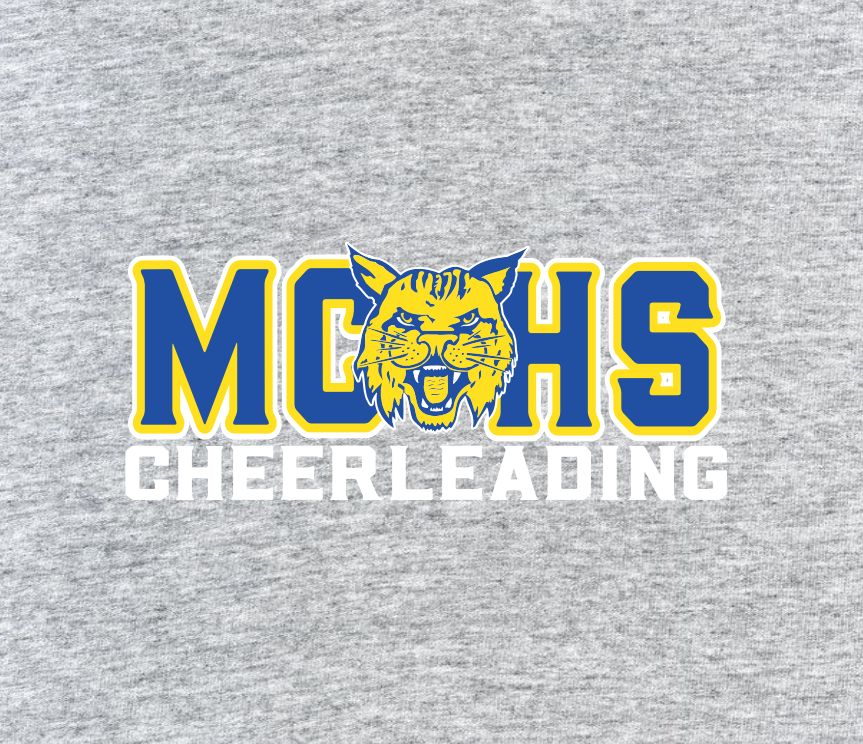 MCHS Cheerleading - Athletic Grey