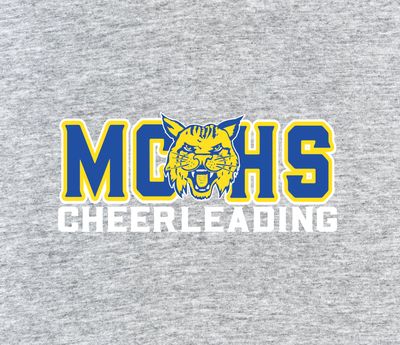 MCHS Cheerleading - Athletic Grey