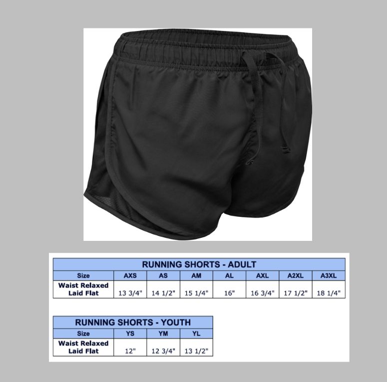 Bexley Running Shorts Black