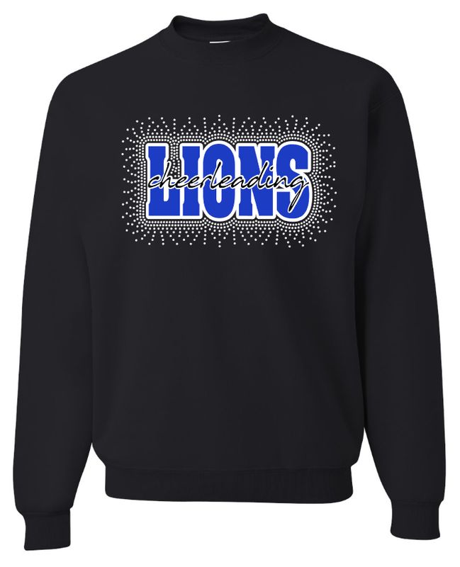 Bexley LIONS Cheerleading BLING - Black