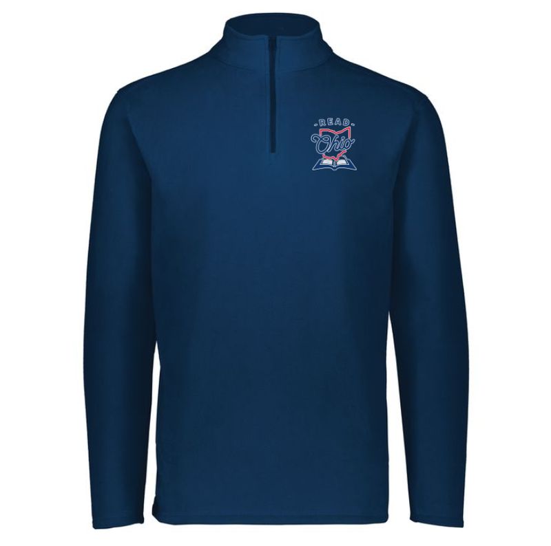 Read Ohio - Unisex Embroidered Micro-Lite Fleece 1/4 Zip