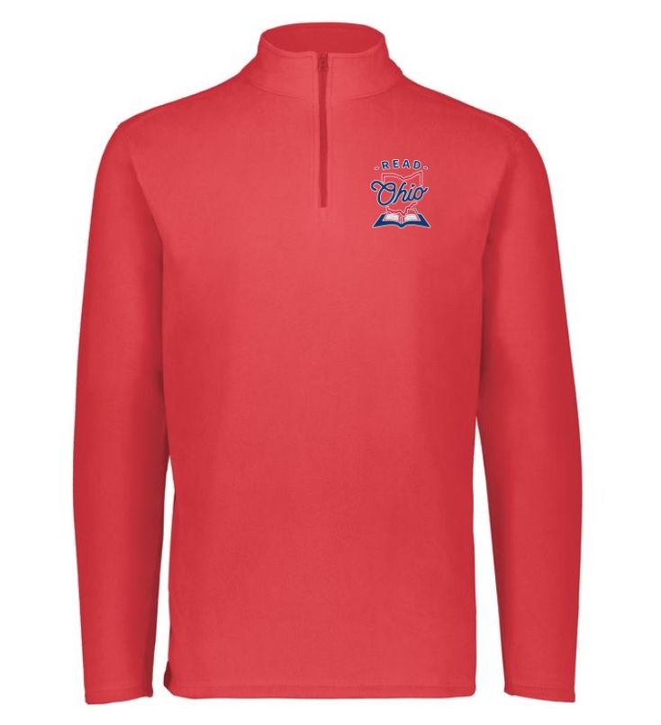 Read Ohio - Ladies Embroidered Micro-Lite Fleece 1/4 Zip