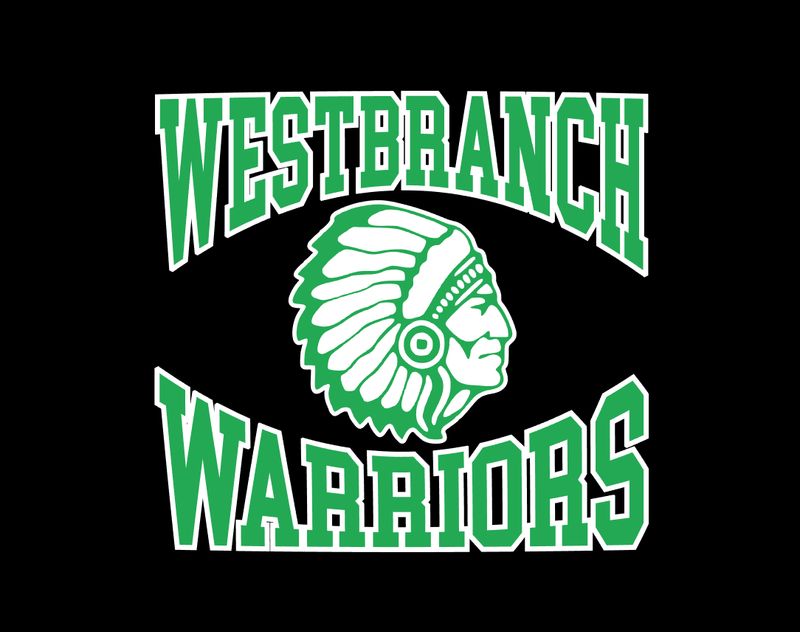 West Branch Warriors Grn Black