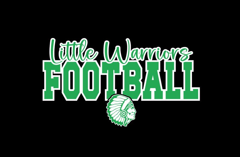 West Branch Little Warriors Football Black