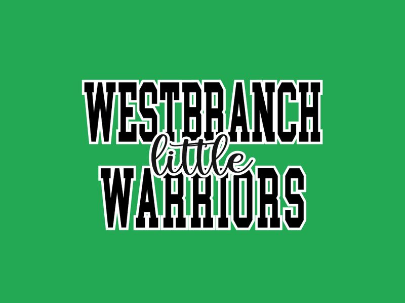 West Branch Little Warriors Blk Green