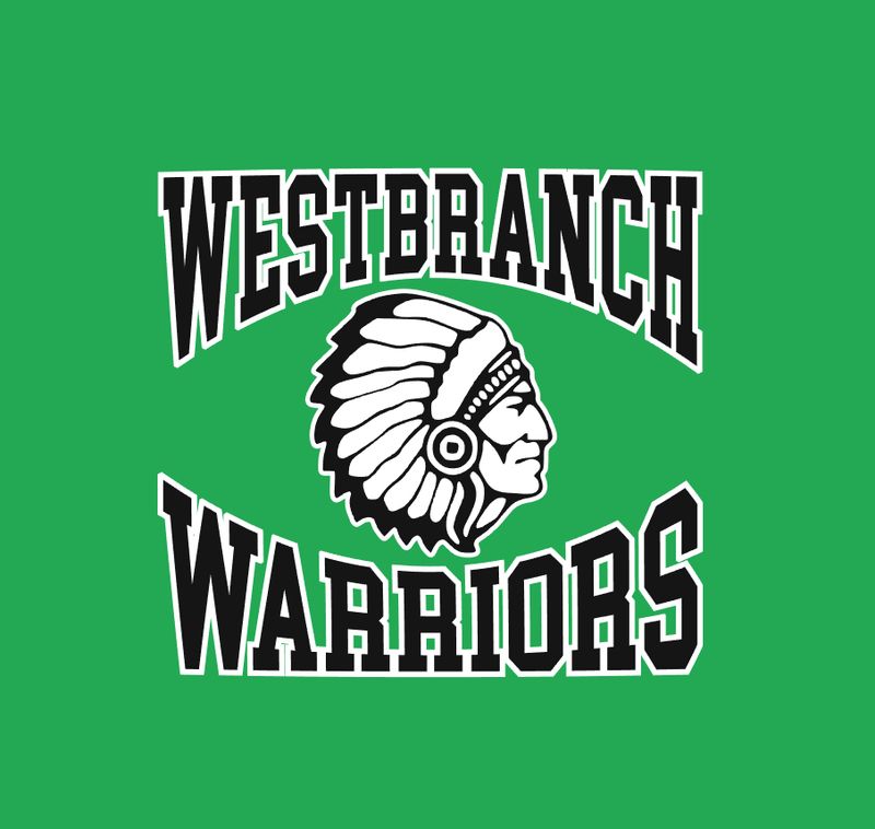 West Branch Warriors Blk Green