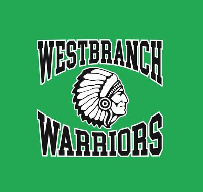 West Branch Warriors Blk Green