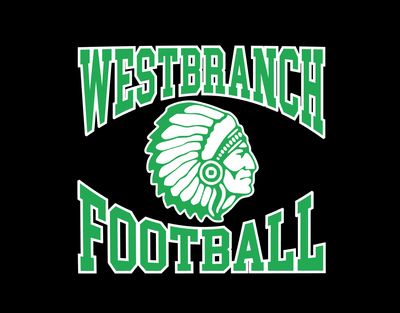 West Branch Football Grn Black