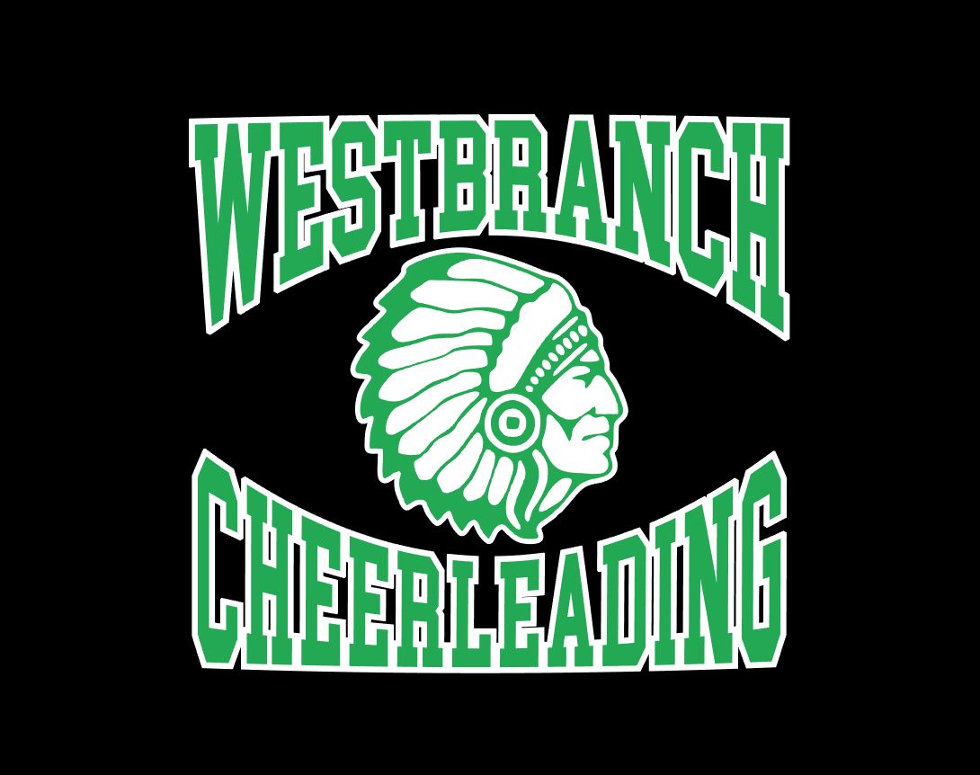 West Branch Cheerleading Grn Black