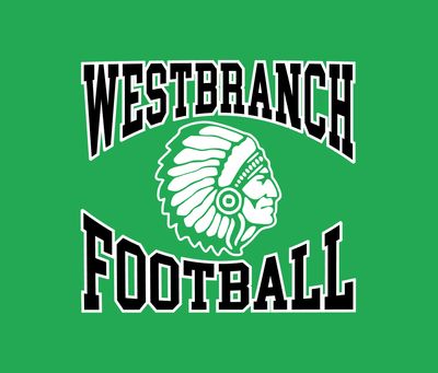 West Branch Football Blk/Grn Green