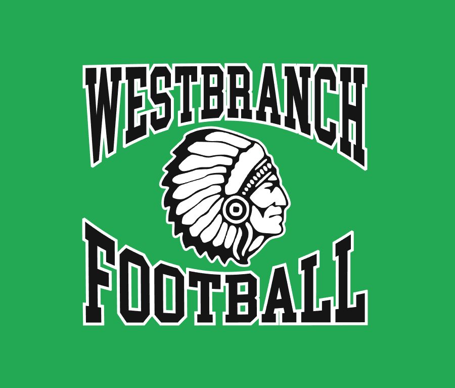 West Branch Football Blk Green