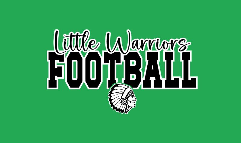 West Branch Little Warriors Football Blk Green