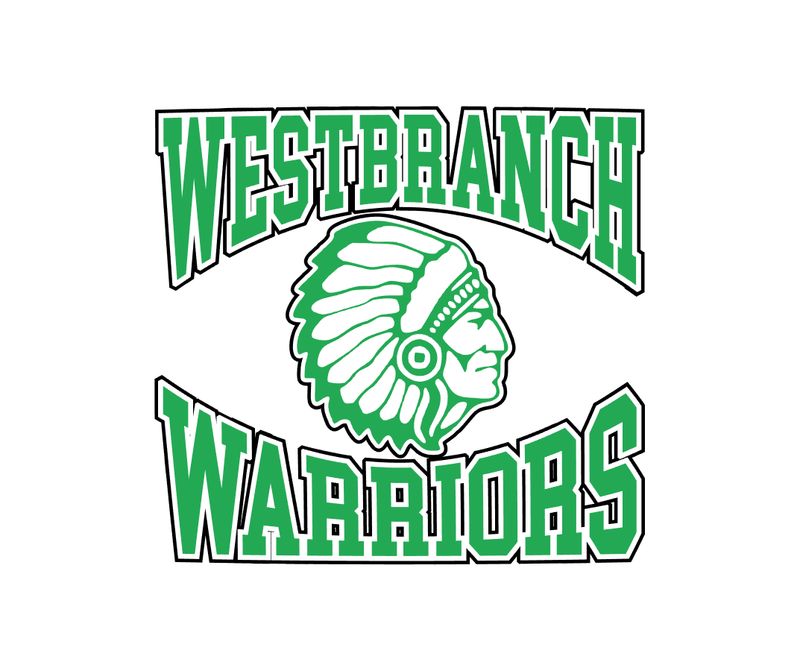 West Branch  Warriors Grn White