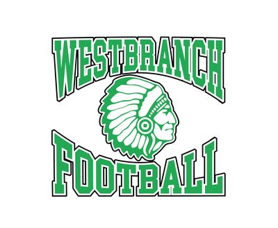 West Branch Football Grn White