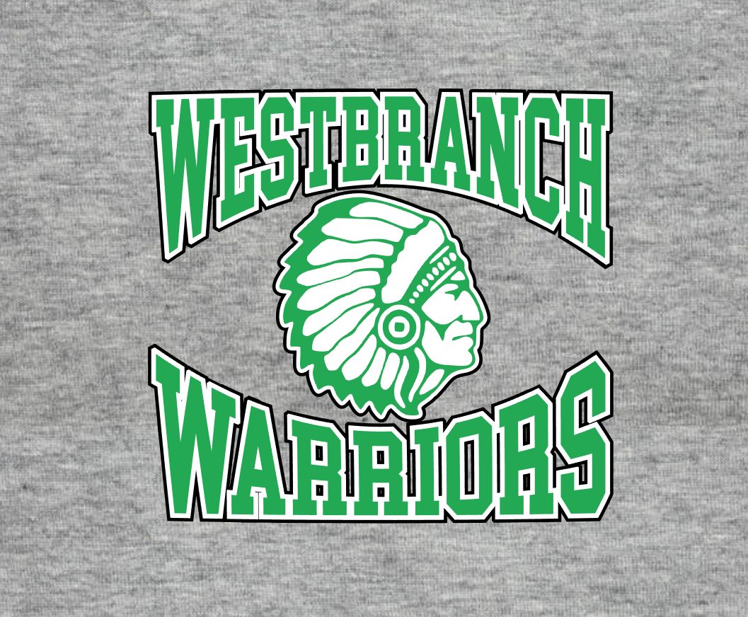West Branch Warriors Grn Sport Grey