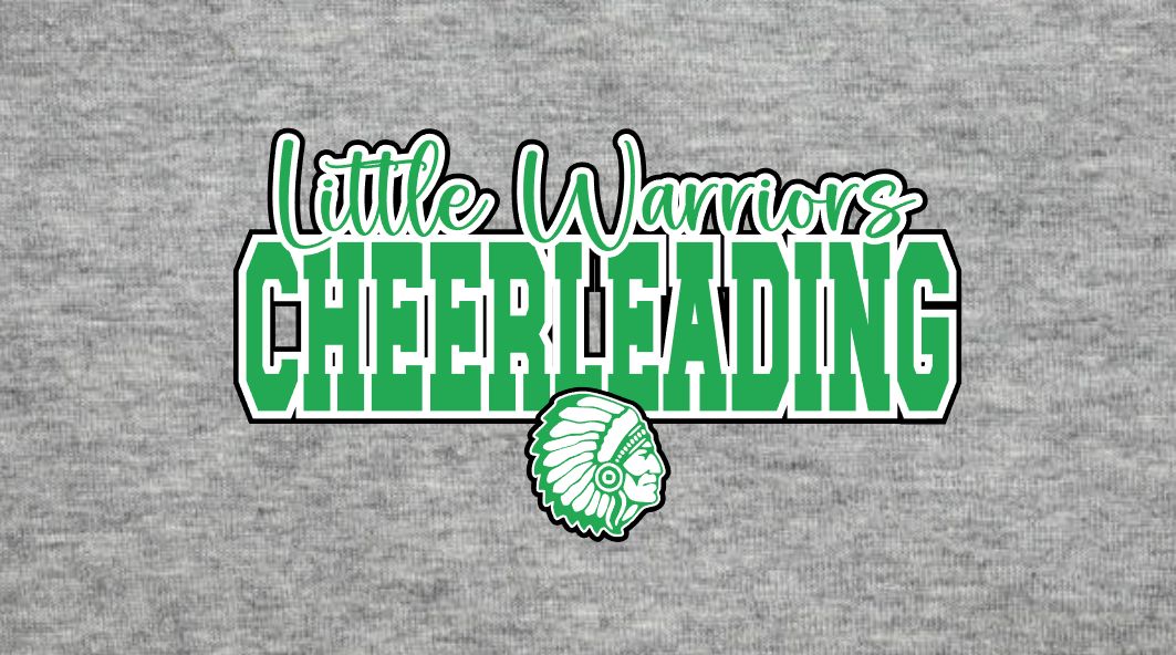 West Branch Little Warriors Cheer Grn Sport Grey