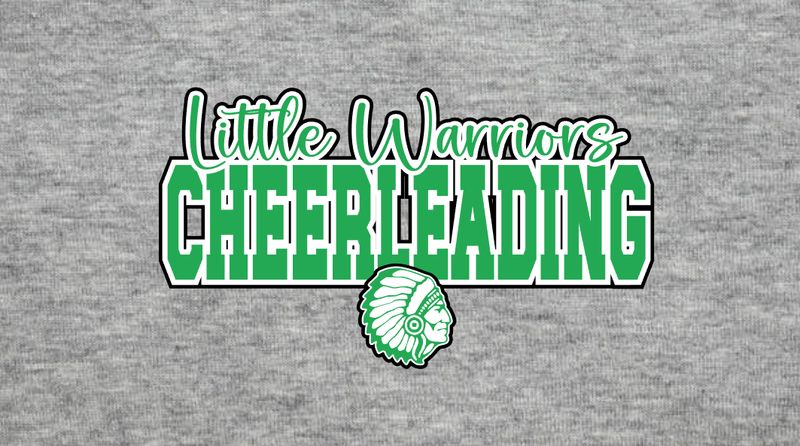 West Branch Little Warriors Cheer Grn Sport Grey