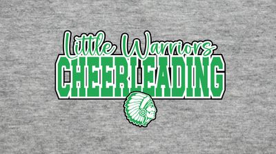 West Branch Little Warriors Cheer Grn Sport Grey