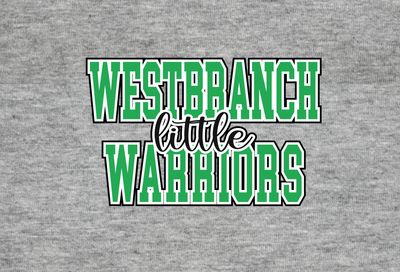 West Branch Little Warriors Sport Grey