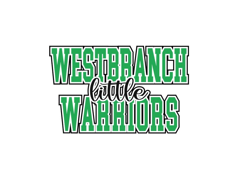 West Branch Little Warriors Grn White