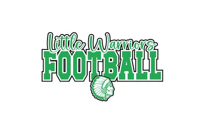 West Branch Little Warriors Football Grn White