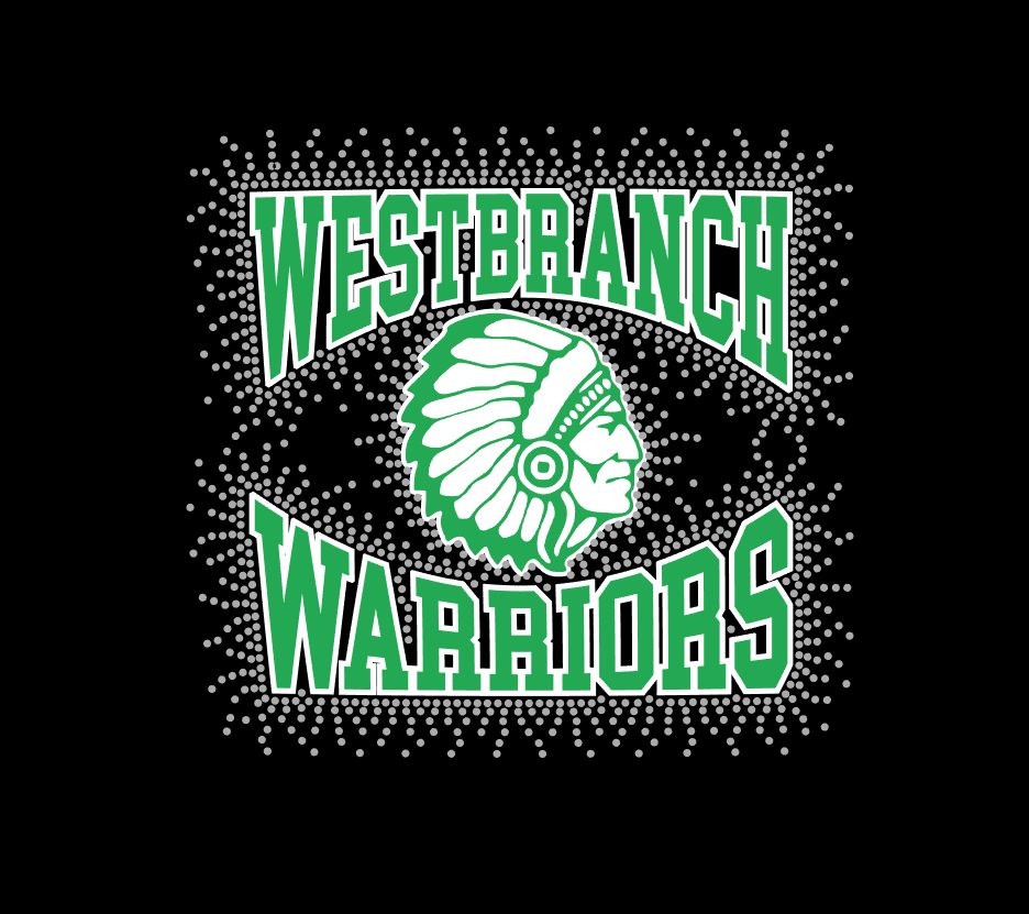 West Branch Warriors - Glitter &amp; Rhinestones