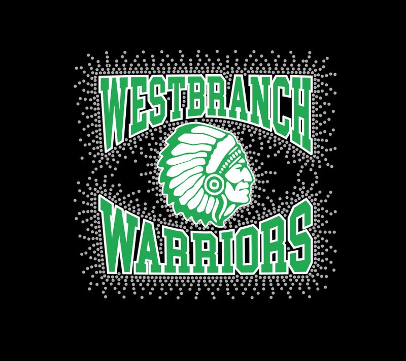 West Branch Warriors - Glitter &amp; Rhinestones