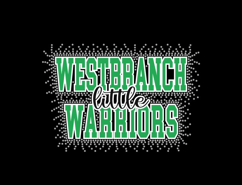 West Branch Little Warriors - Glitter &amp; Rhinestones