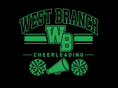 West Branch Megaphone Logo Grn Black