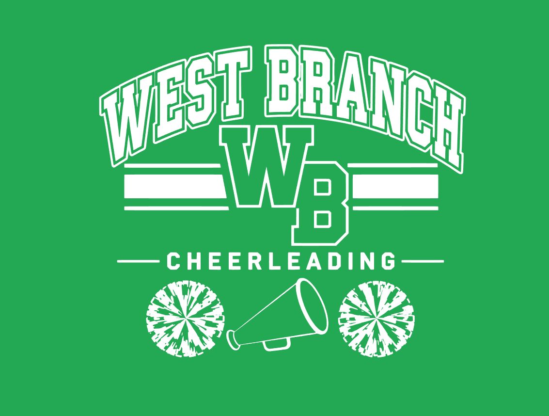 West Branch Megaphone Logo Wht Green