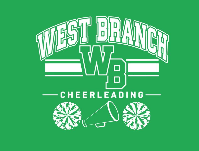 West Branch Megaphone Logo Wht Green