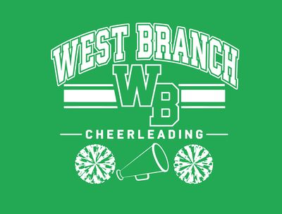 West Branch Megaphone Logo Wht Green