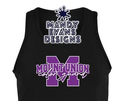 Mount Union - Color Guard Set