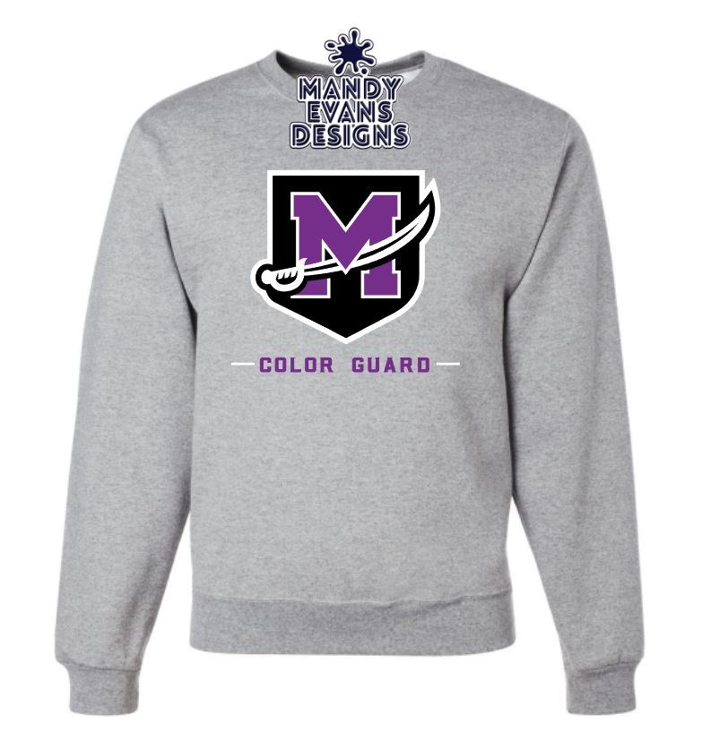 Mount Union - Color Guard Crewneck Sweatshirt
