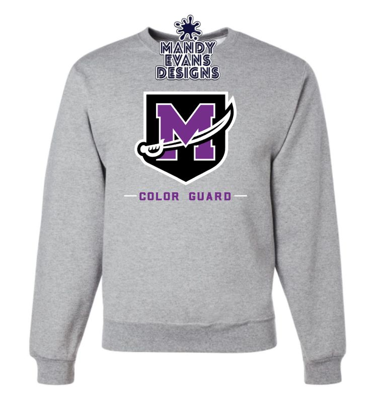 Mount Union - Color Guard Crewneck Sweatshirt