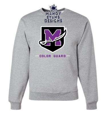 Mount Union - Color Guard Crewneck Sweatshirt