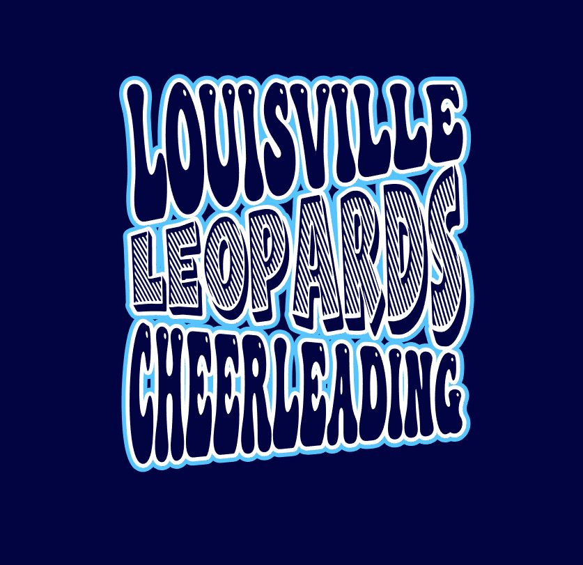 Louisville Leopards Cheer Retro