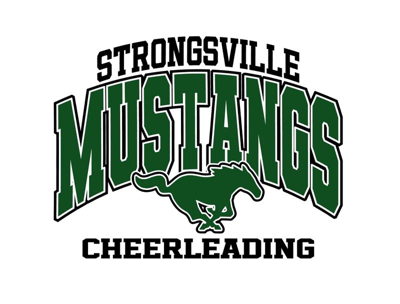 Strongsville Mustangs Cheerleading w/ Logo