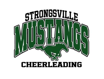 Strongsville Mustangs Cheerleading w/ Logo