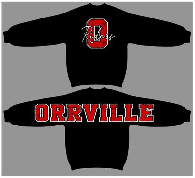 Orrville Big Back  - Large Chest Logo